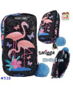 Smiggle - Flamingo Post Pencil Case
